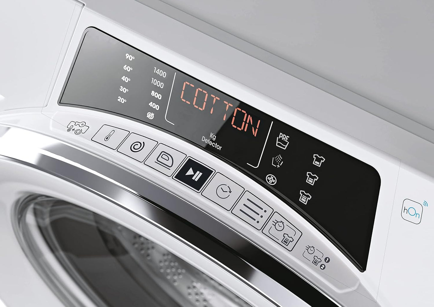 Rapido RO 1496DWMCT/1-S Machine À Laver 9 Kg, 1400 Tr/Min, Écran Smart Text, Panneau Smart Touch, Wi-Fi, Snap & Wash, 16 Cycles, 9 Rapides, Moteur Inverter, Fonction Vapeur, Départ Différé 24H,