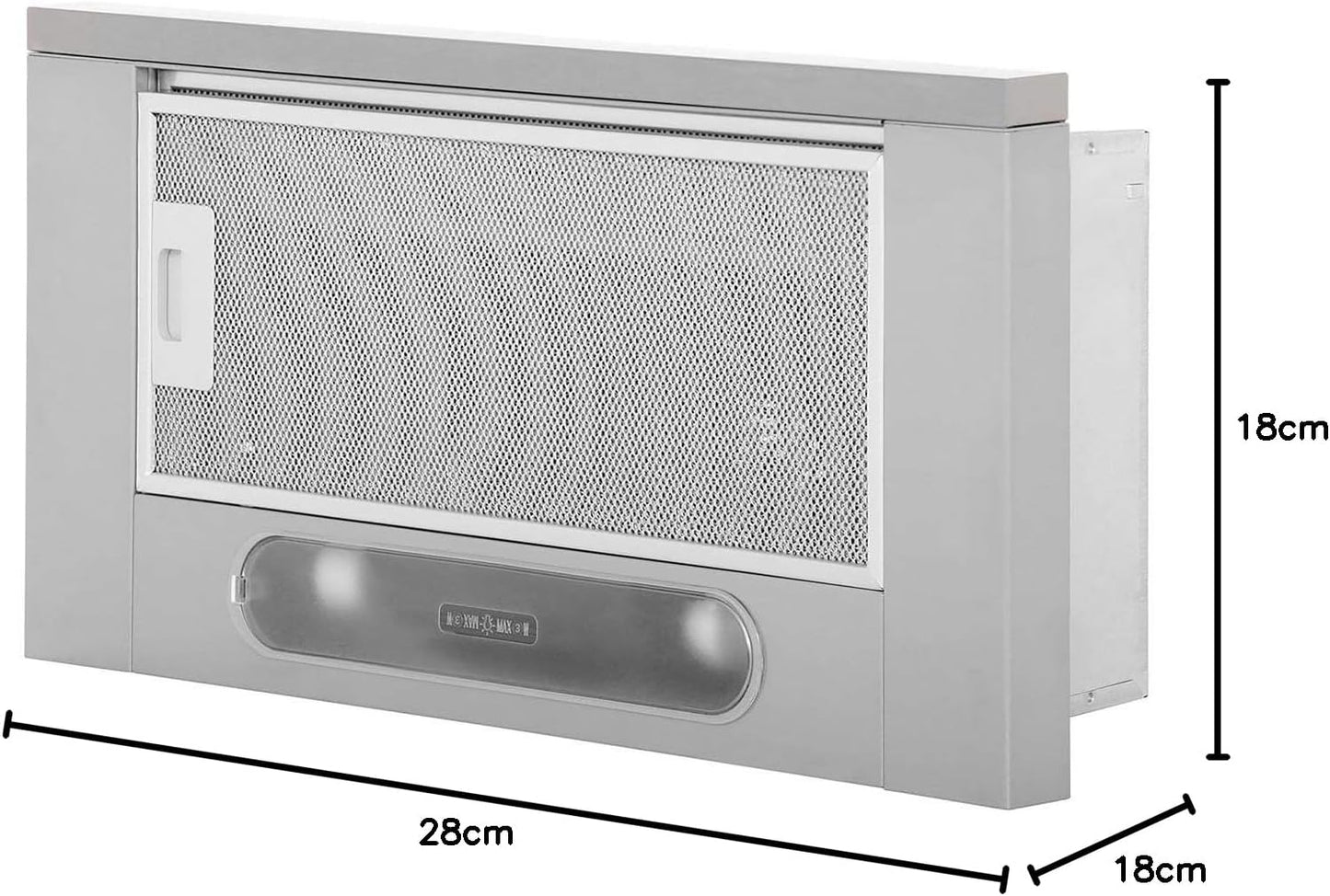 Samsung NK24M1030IS Cooker Hood 392 m³/h Built-in Stainless Steel C - Hoods (392 m³/h, Ducted, D, D, D, 71 dB)