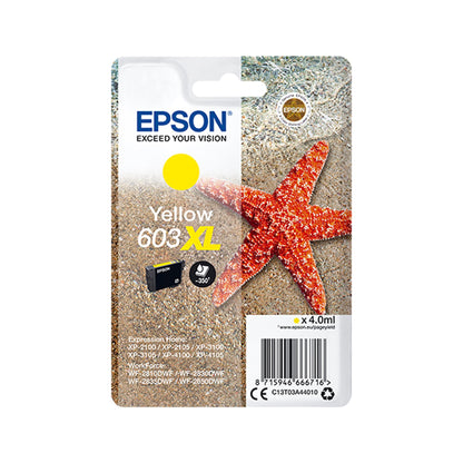 Epson 603 Black Starfish Genuine, Ink Cartridge, Standard Capacity
