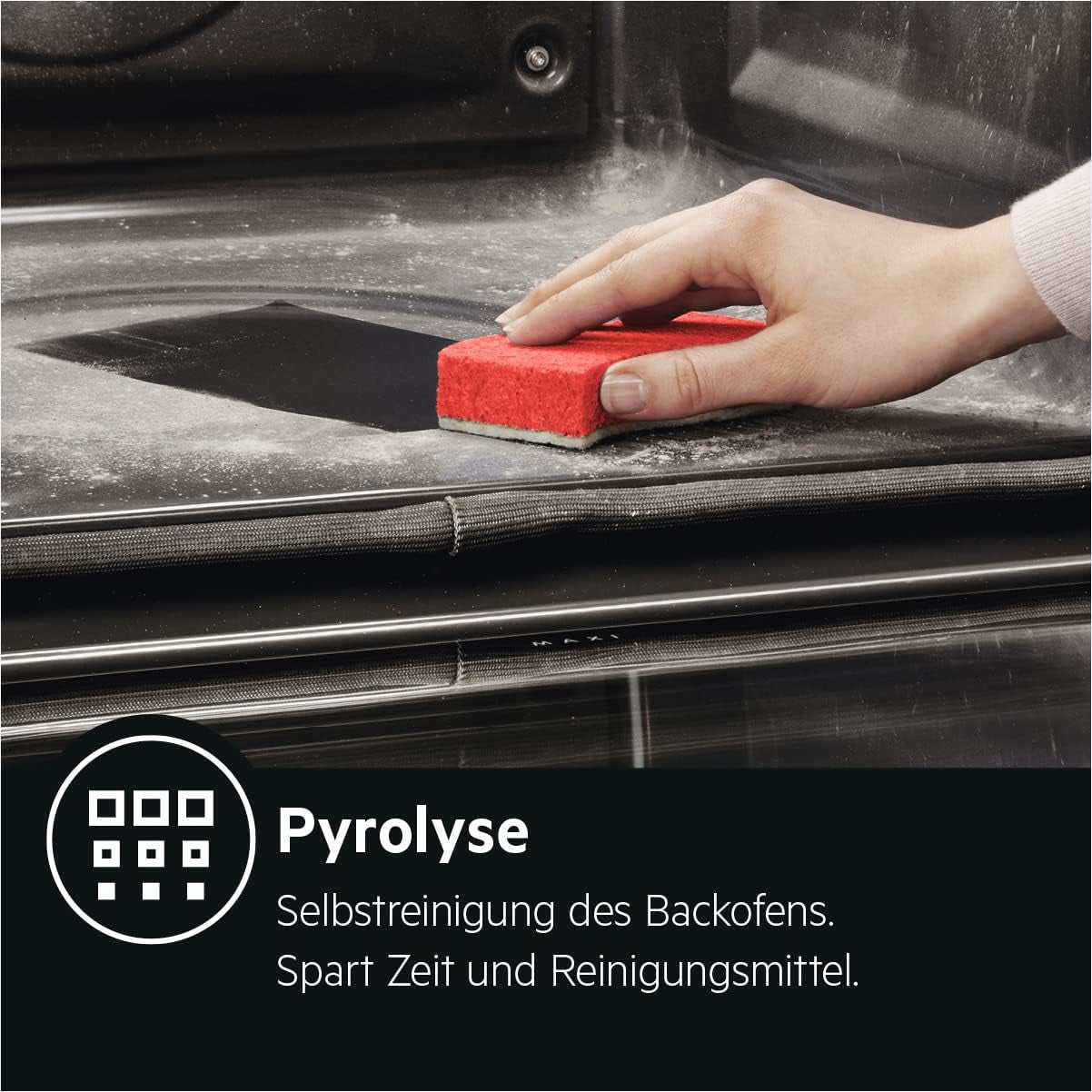 BPS335061M Four Encastrable/Pyrolyse Auto-Nettoyage/Série 6000 Air Chaud Annulaire : Résultats De Cuisson Homogènes Sur 3 Niveaux / 45 Programmes Automatiques/Écran Tactile Led/Chauffage