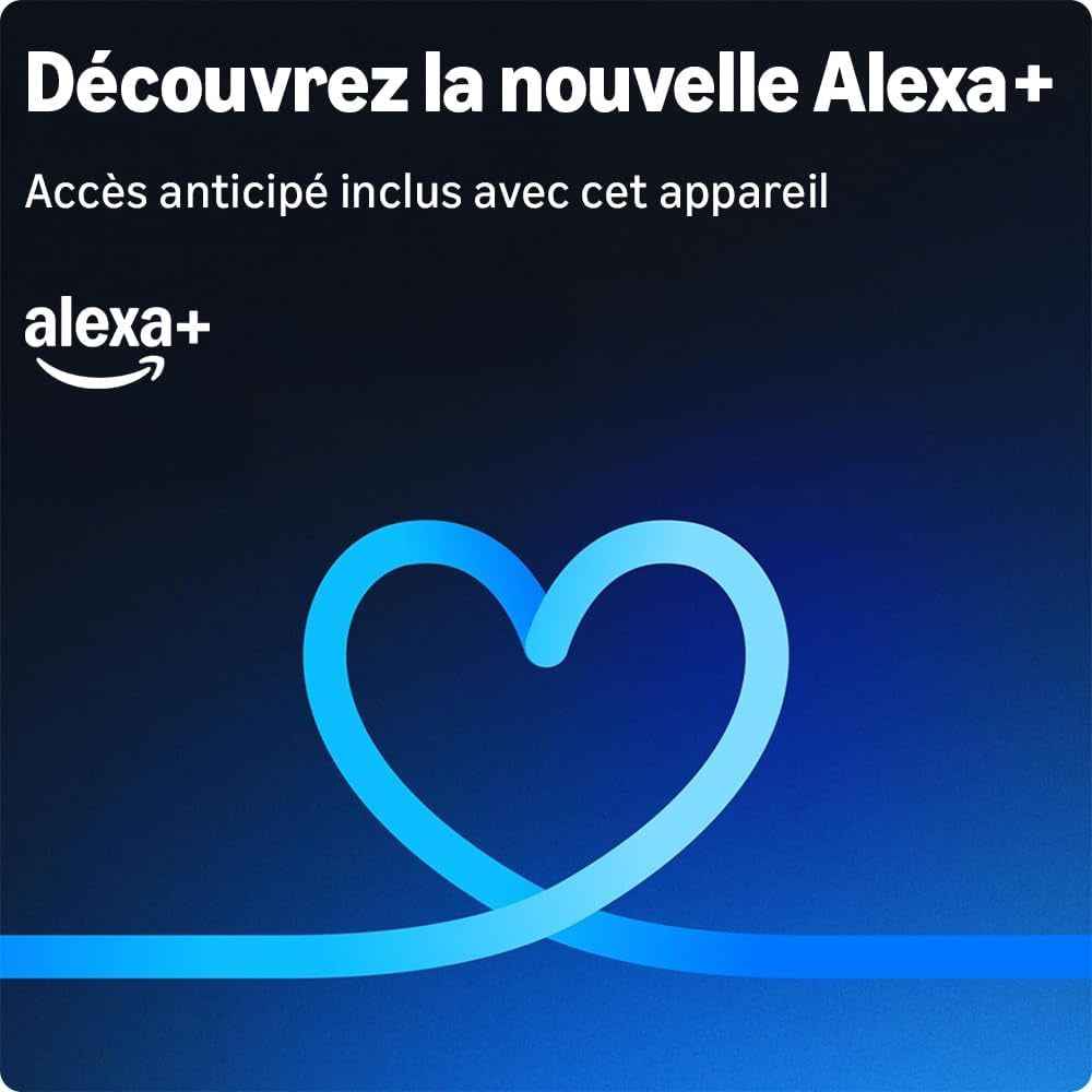 Echo Spot (Nouvelle Génération) | Réveil Connecté Avec Un Son De Qualité | Noir, Avec Accès Anticipé À Alexa+