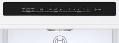 KGN36VLDT Série 4 Réfrigérateur Combiné Pose-Libre - 321 L - 186 X 60 (H X L) - Inox