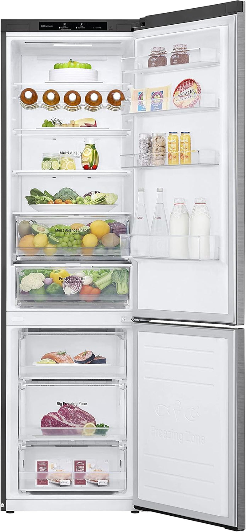 Bb62Pzggn Fridge Estate Class D 203 X 59.5 Non-Frost Stainless Steel