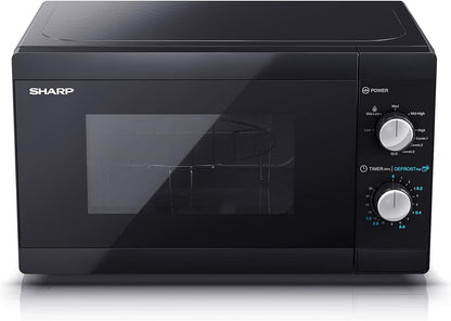 Four Micro Ondes 20 Litres Noir Avec Gril YC-MG01E-B