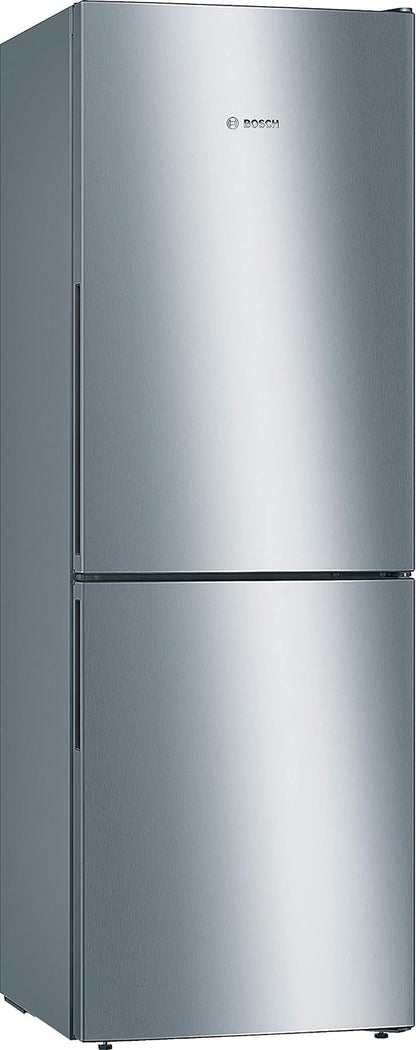 KGV33VLEAS - Réfrigérateur Combiné Pose Libre - Série 4 - 288L - Froid Brassé - L 60Cm X H 176Cm - Inox