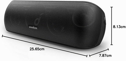 Par Anker Motion+ Enceinte Bluetooth Puissante | Son Hi-Res 30 W, USB-C, 12 Heures D'Autonomie, Étanchéité IPX7, Application Avec EQ Modifiable, DSP Avancé Et Audio Fidèle