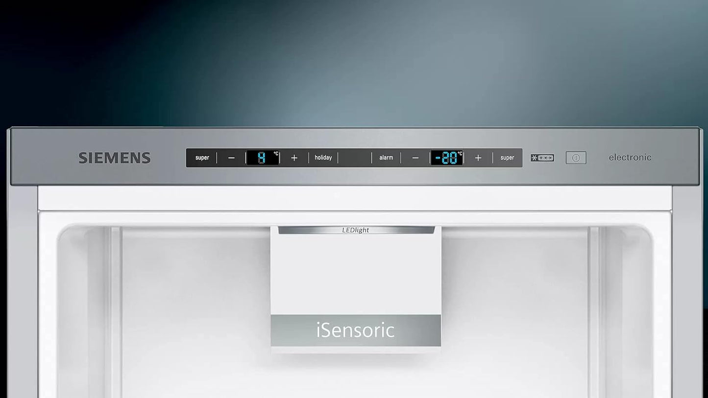 Réfrigérateur Congélateur Bas KG 49 E AI CA IQ500 Inox anti Trace De Doigts