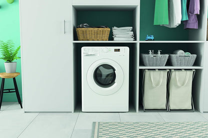 Indesit MTWA 71252 W IT Machine À Laver À Chargement Frontal, 9 Kg, A+++-10%, 1200 Tours/Min