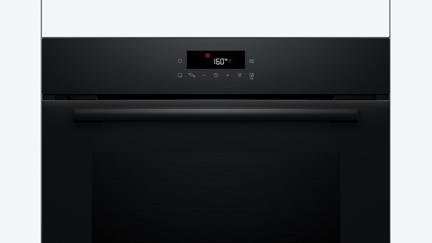 Bosch HBA571BB4 Série 2 Four Encastrable 60 X 60 Cm 71 L Espace De Cuisson 71 L Auto-Nettoyage À Pyrolyse Autopilot 10 Programmes Air Chaud 3D Contrôle Tactile LED Noir