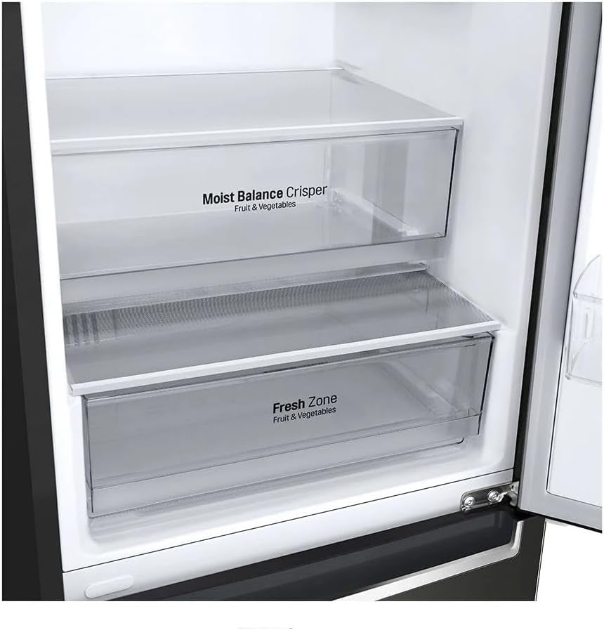 Réfrigérateurs Combinés 341L Froid Ventilé  59.5Cm E, GBB61BLJEN