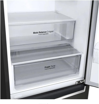 Réfrigérateurs Combinés 341L Froid Ventilé  59.5Cm E, GBB61BLJEN
