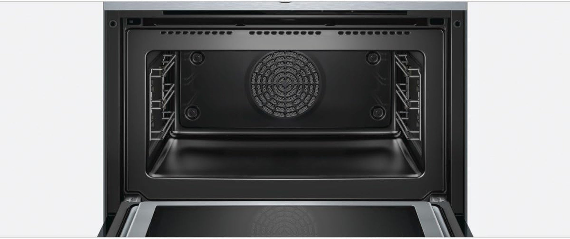 Cmg676Bs1 Série 8 Verre Spécial Four Et/Mini Four/45 L/De Porte Intérieure Pour Micro-Ondes/Acier Inoxydable
