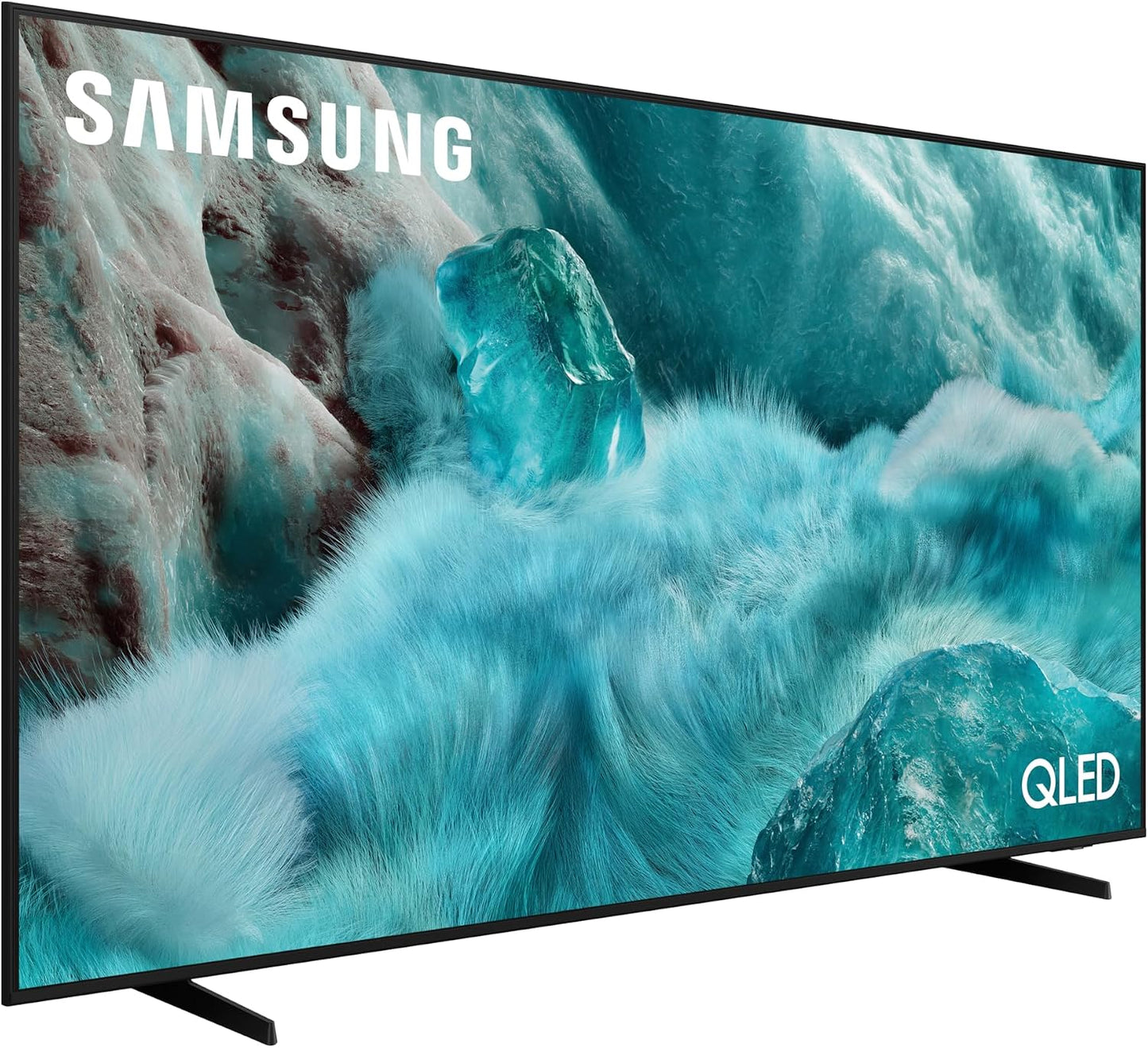 TV AI 55 Pouces QLED 55Q7F3 4K Smart TV, Quantum Dots, Q4 AI Processor, Wifi, Airplay, HDR, Q-Symphony, OTS Lite, Knox Security, Gaming Hub, Bixby, Application Opérateurs Intégrées