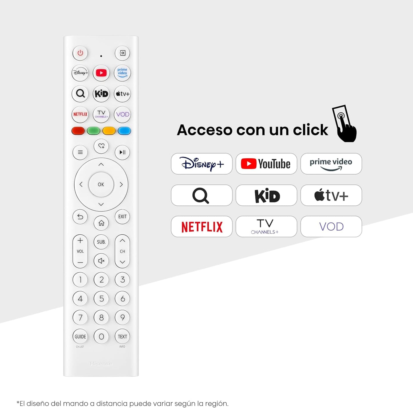 Hisense 32S5Q Smart TV QLED 32" (80 Cm) 2025 Full HD | Dolby Atmos | Pied Central | Finition Blanc Morandi | VIDAA U9