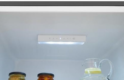 Amica KGCL 387 150 S Stand Kühl-Gefrierkombination, 55 Cm Breit, 262 L, Automatische Abtauung, Frostcontrol, Superkühlen, Vitcontrol, Edelstahl Schwarz