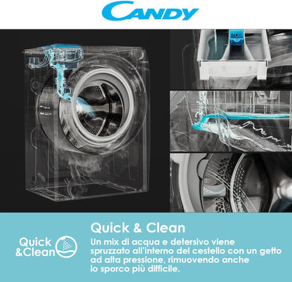 Rapidó RO41274DWMSE/1-S Lavatrice Libera Installazione Caricamento Frontal
