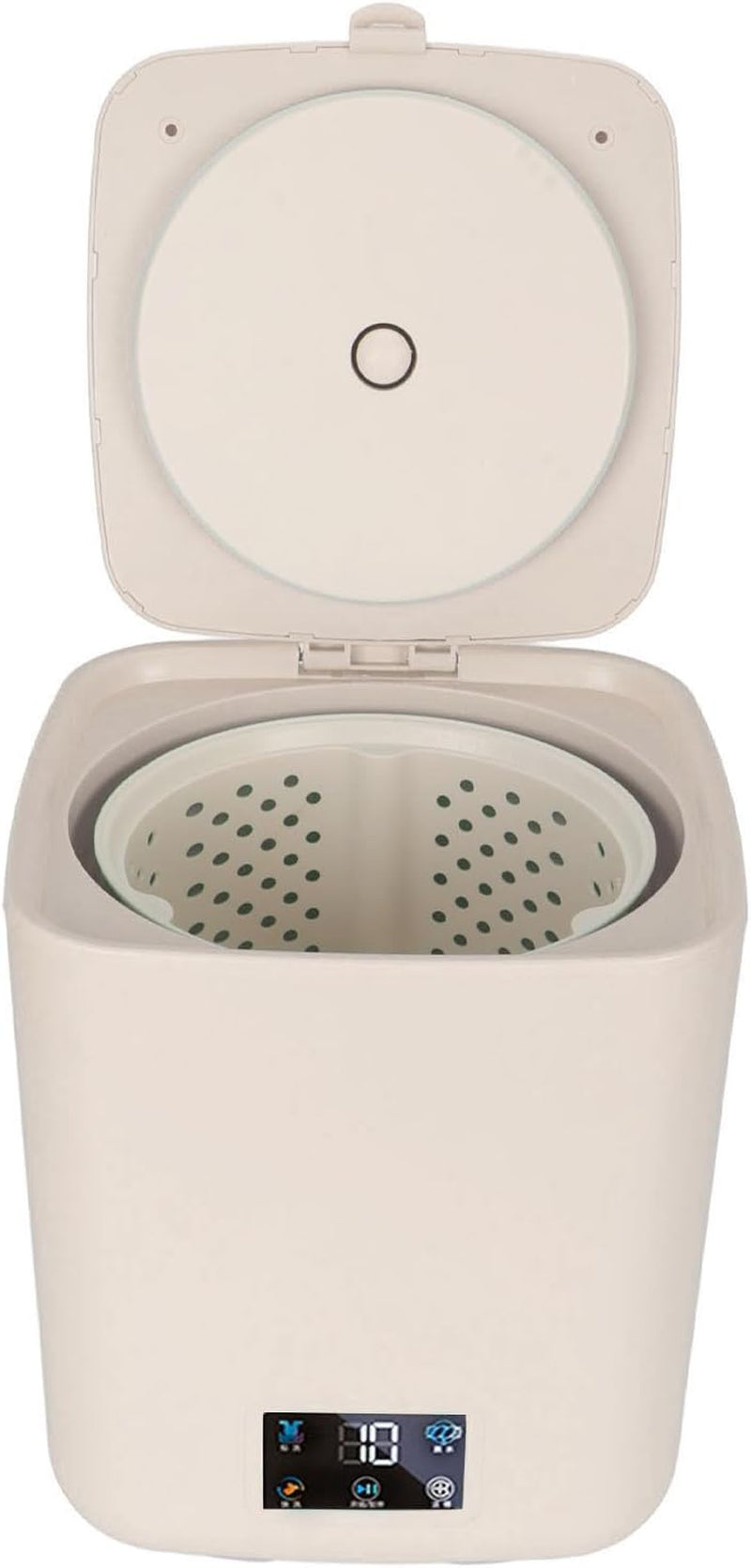 Petite Machine À Laver Automatique, Petite Machine À Laver Portable Mains Libres Pour Camping-Car Pour La Famille (Prise UE)