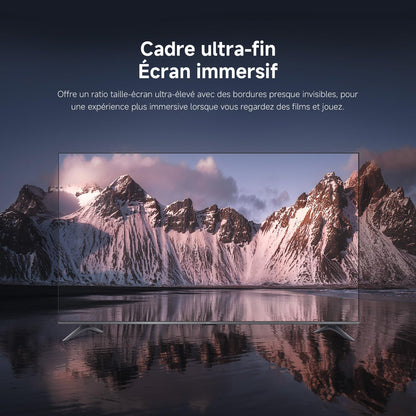 XIAOMI TV F 65, 165 Cm (65 Pouces), 4K UHD, Smart TV, Fire OS8, Contrôle Vocal Alexa, HDR10, MEMC, 60Hz Avec 120Hz Game Boost Mode, 2Go+32Go, Compatible Avec Apple Airplay