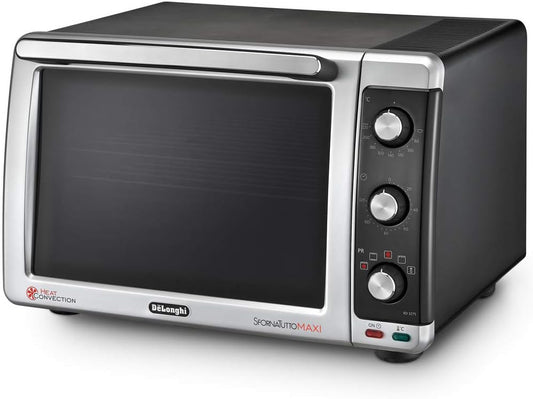 DELONGHI Mini Four EO32752, 6 Programmes, 32 Litres, 2200W Noir
