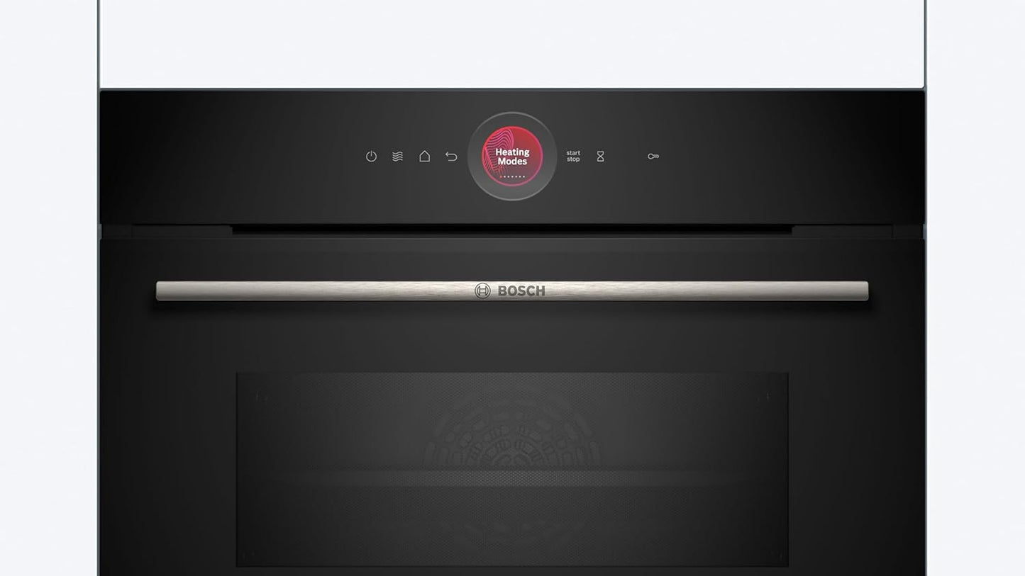 Four Combiné Micro-Ondes Encastrable Softclose -  SER8 CMG7241B1 Noir - Vol Four 45L - 16 Modes Cuissons - 455 X 594 X 548