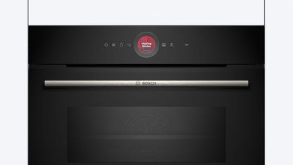 Four Combiné Micro-Ondes Encastrable Softclose -  SER8 CMG7241B1 Noir - Vol Four 45L - 16 Modes Cuissons - 455 X 594 X 548