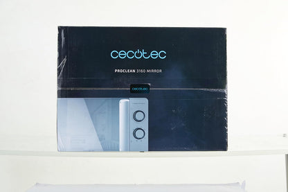 Micro-Ondes Proclean 3160. Revêtement Ready2Clean Pour Un Meilleur Nettoyage, Technologie 3D WAVE, Grill 800 W, 20 L. Design Élégant Avec Porte, 6 Niveaux, Argenté Miroir.