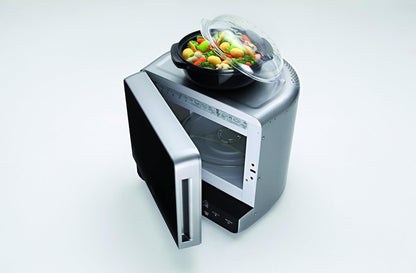 Whirlpool MAX 38 SL Four À Micro-Ondes Fonction Jet Start / 3D Coloris Argent 700 W / 13 L (Import Allemagne)