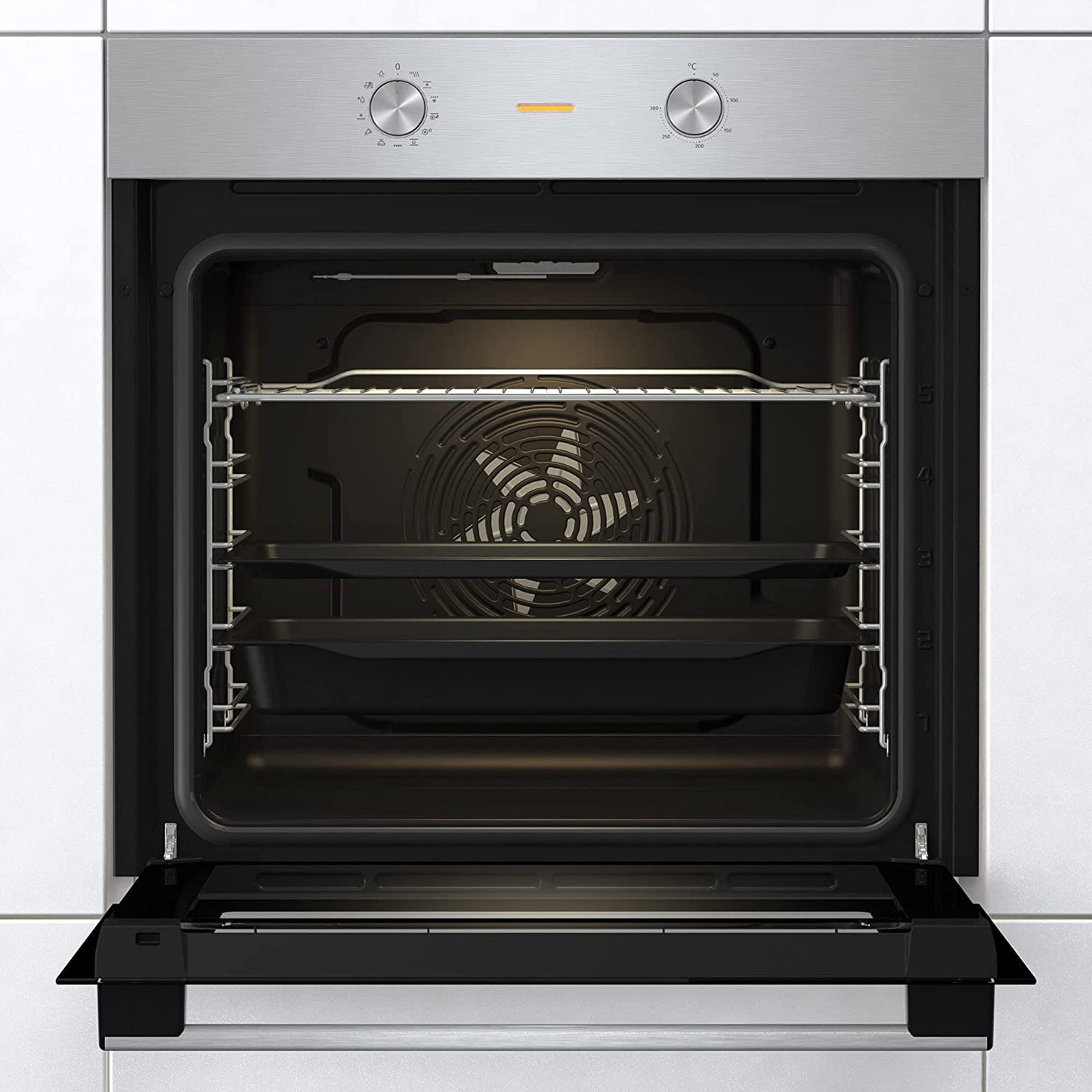 BO 6717 E03X Four Encastrable / 77 L/Air Chaud/Extrasteam/Gentleclose & Open/Ecoclean/Airfry/Perfectgrill/Pizzamode/Childlock/Boutons Escamotables/Aspect Inox