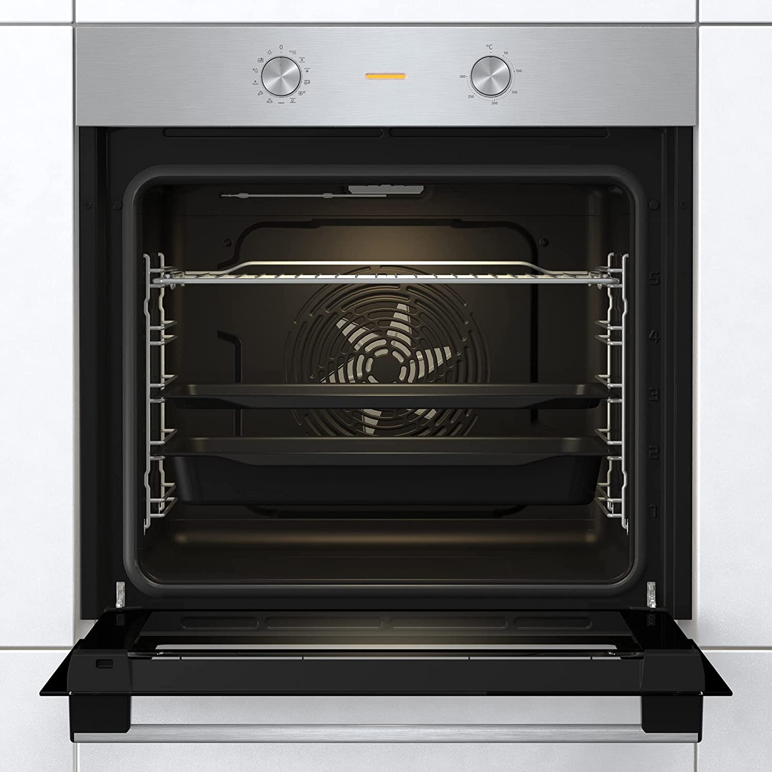BO 6717 E03X Four Encastrable / 77 L/Air Chaud/Extrasteam/Gentleclose & Open/Ecoclean/Airfry/Perfectgrill/Pizzamode/Childlock/Boutons Escamotables/Aspect Inox