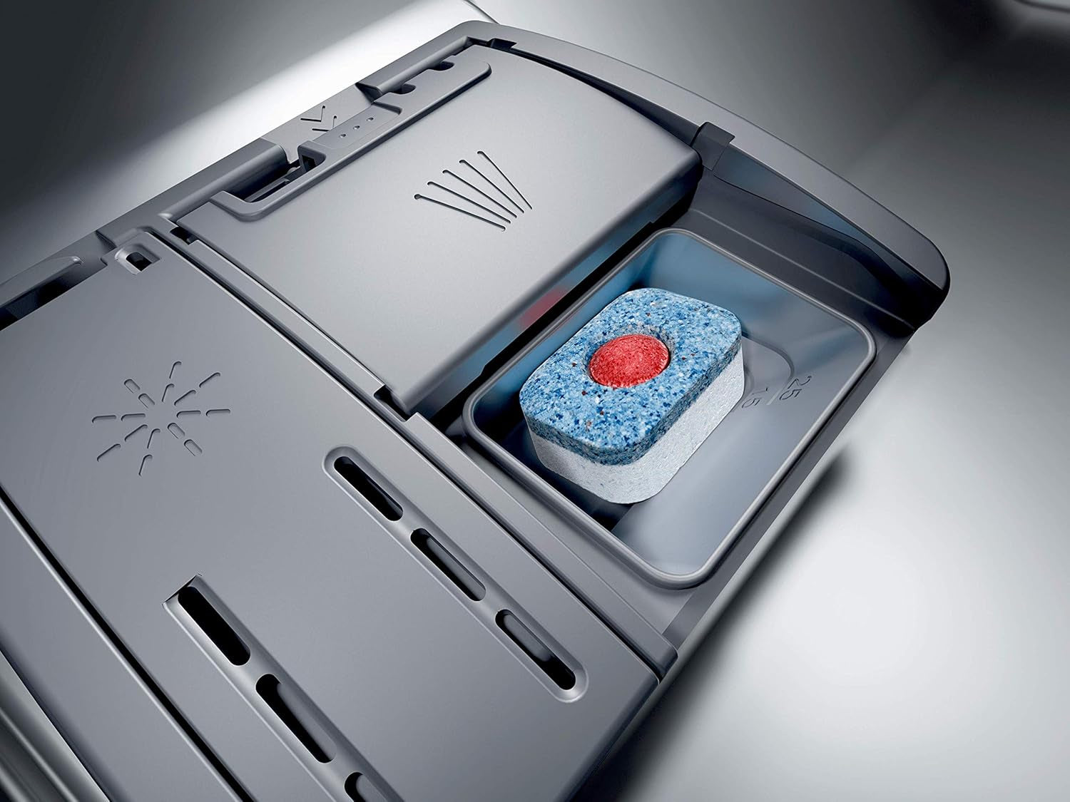 Elettrodomestici Lave-Vaisselle SKS62E38EU Compata, Classe A+, Argent