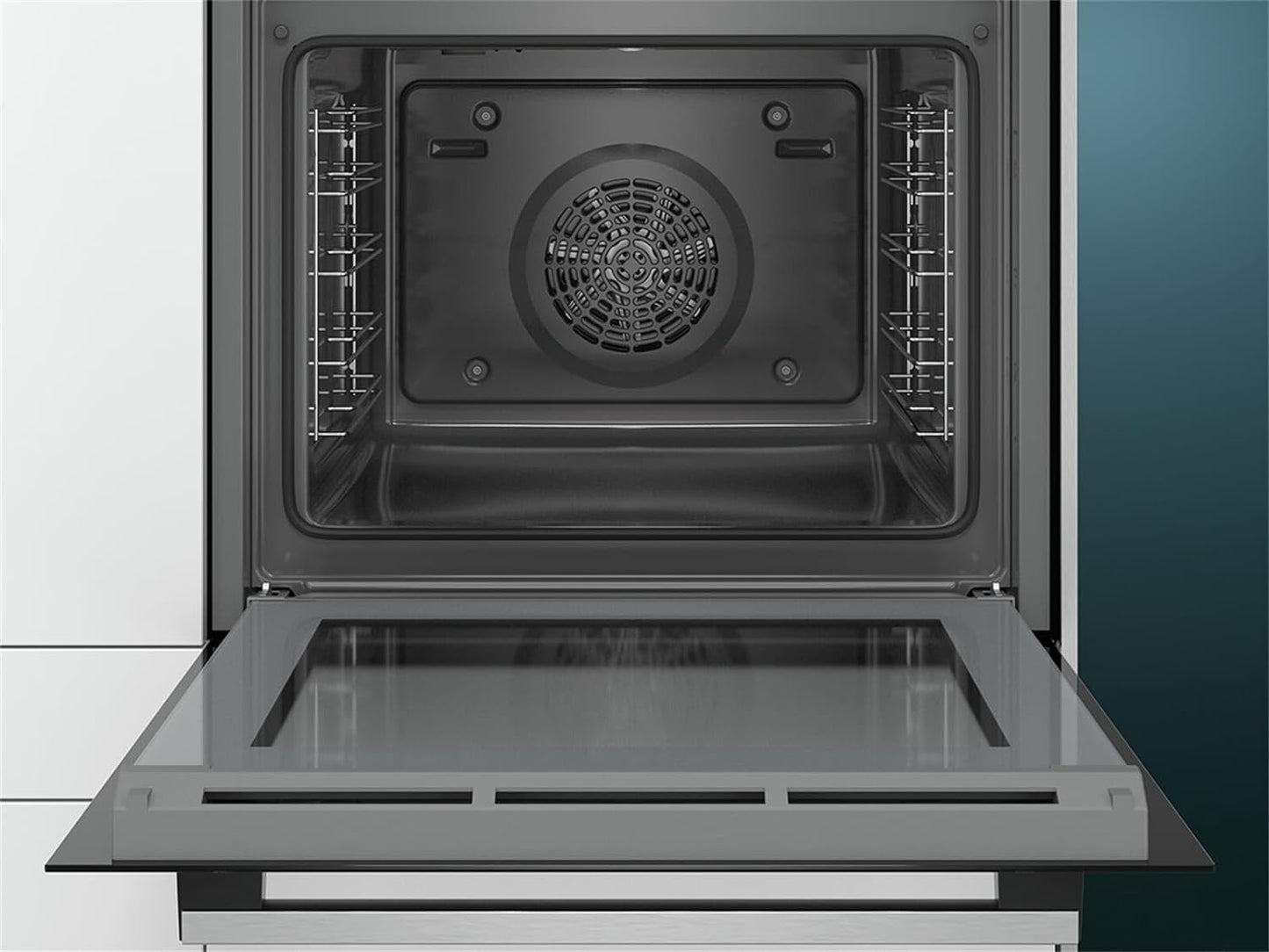 HB517ABS0 Four 71 L a Noir, Acier Inoxydable