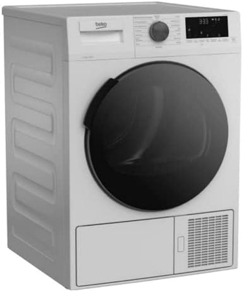 S�CHE-LINGE FRONTAL POMPE � CHALEUR 8KG CLASSE A+++ BLANC