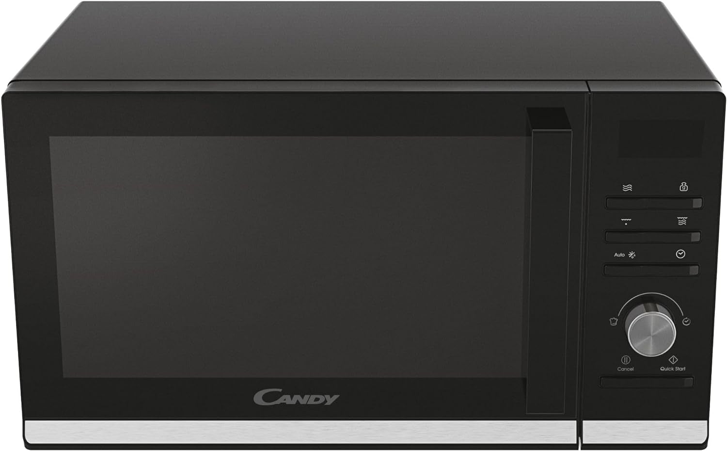Moderna CMGA25TNDB Four Micro-Ondes Avec Grill, 900 W, 25 Litres,Fonction Décongélation, 20 Menus Automatiques, Nettoyage Facile, Noir