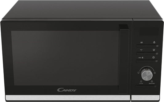 Moderna CMGA25TNDB Four Micro-Ondes Avec Grill, 900 W, 25 Litres,Fonction Décongélation, 20 Menus Automatiques, Nettoyage Facile, Noir