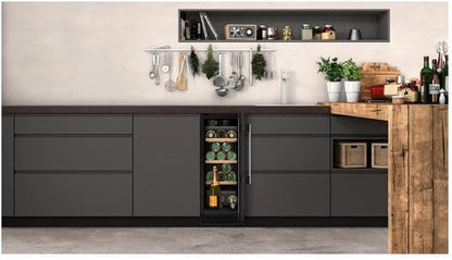 Neff KU9202HF0 N70 Armoire De Stockage À Vin Encastrable Classe D'Efficacité Énergétique F 82 X 30 Cm 58 L