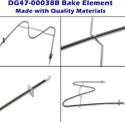 Élément De Cuisson DG47-00038B, Compatible Avec Cuisinière/Four Samsung, Remplace Pièce PD00025540, DG47-00038A, 3015238, AP5623199, EAP4240837, PS4240837