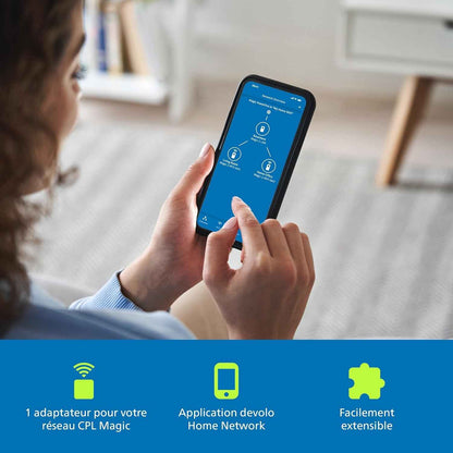 Magic 1 Wifi Mini : Adaptateur CPL Compact, Idéal Pour Le Télétravail Et Le Streaming Blanc Magic 1 Mini | 1200 Mbps