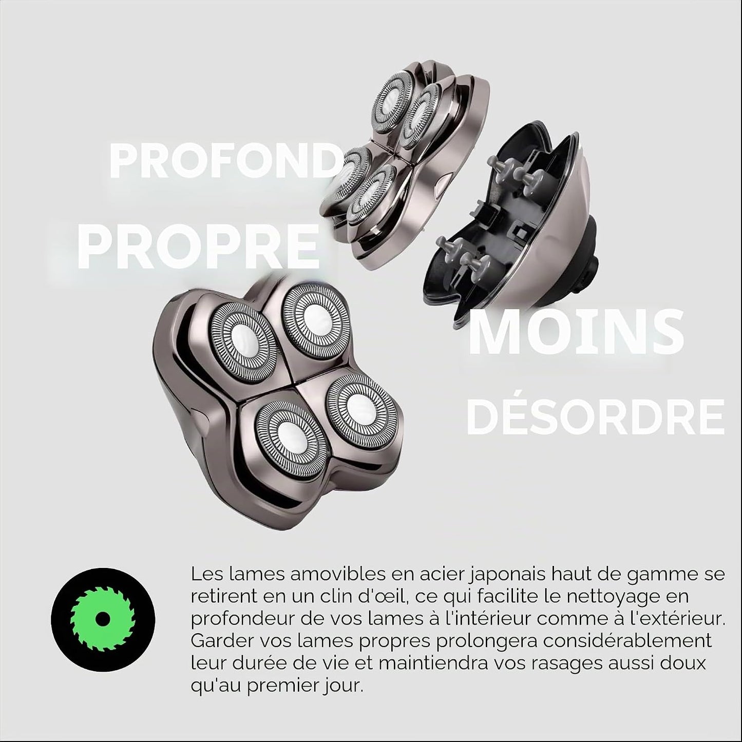 Pitbull Platinum Pro - Rasoir Électrique Homme - Sans Fil, Rechargeable, Humide/Sec, Ergonomique Pour Crâne Chauve - Avec Socle De Rinçage Et Étui De Voyage | Rasoir Électrique Homme, Sans Fil, Rechargeable, Humide/Sec, Crâne Chauve, Avec Socle De Rinçage