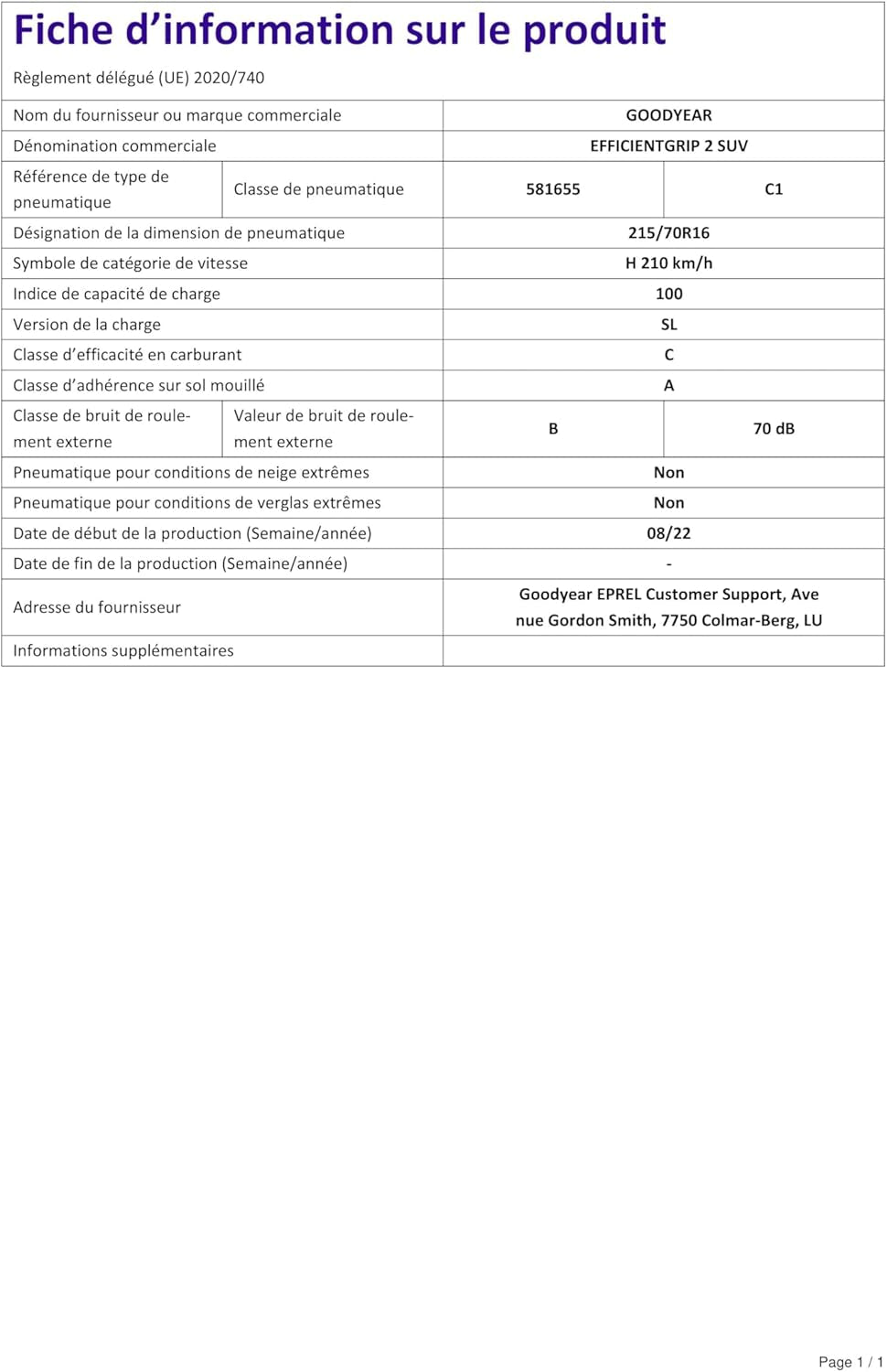 RTB413E1AW Réfrigérateur De Table Autonome / 850 Mm/Congélateur 3 Étoiles / 130 L/E