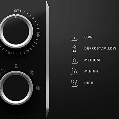 Micro-Ondes Proclean 3050. Capacité De 20 L, Revêtement Ready2Clean, 700 W De Puissance, 6 Niveaux De Fonctionnement, Minuterie 30 Minutes, Mode Décongeler, Finition Noir Et Argenté.