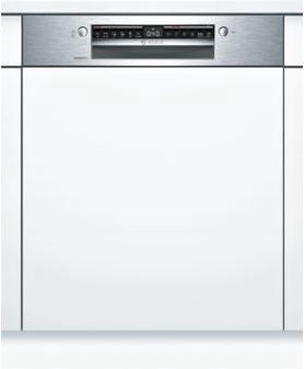 SMI6ZCS00E Série 6 Lave-Vaisselle Intelligent, Intégré, Largeur 60 Cm, Tiroir À Couverts, Fabriqué En Allemagne, Programme Silence, Particulièrement Silencieux, Panier Supérieur Rackmatic