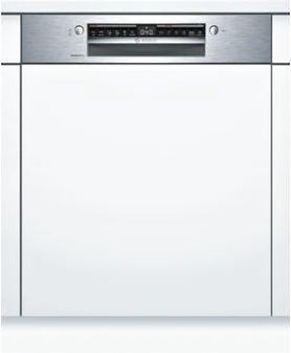 SMI6ZCS00E Série 6 Lave-Vaisselle Intelligent, Intégré, Largeur 60 Cm, Tiroir À Couverts, Fabriqué En Allemagne, Programme Silence, Particulièrement Silencieux, Panier Supérieur Rackmatic