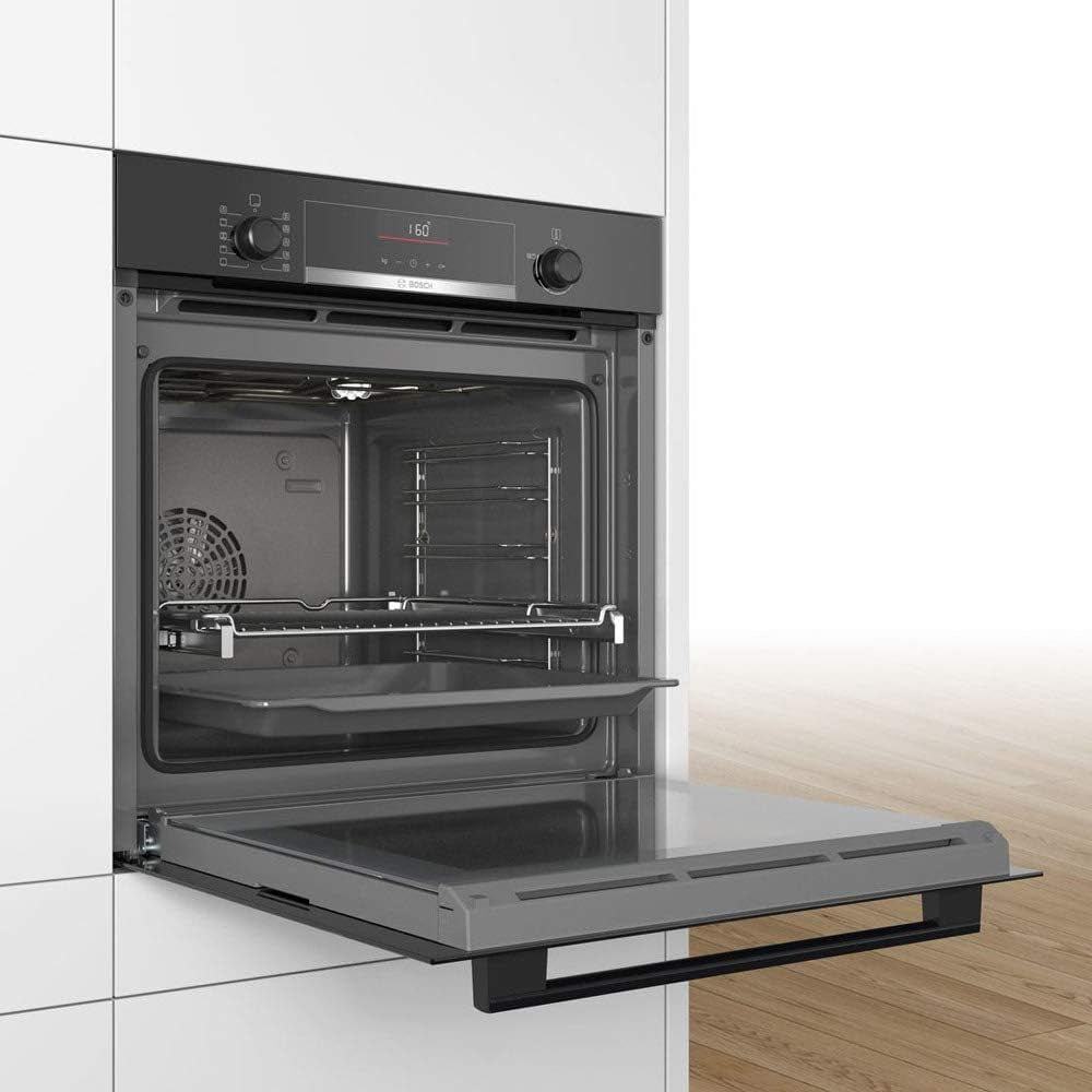 Série 6 HBA5360B0 Four Multifonction 60 Cm 3400 W Autonettoyable 7 Fonctions Verrouillage De Sécurité Noir [Classe D'Efficacité Énergétique A]
