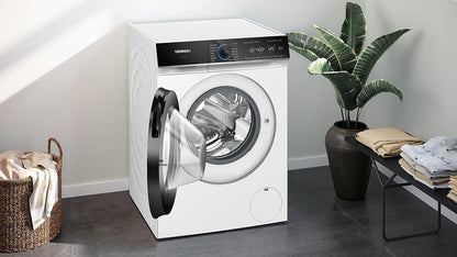 WG56B2A40 Iq700 Machine À Laver À Chargement Frontal Avec Capacité De 10 Kg, 1600 Tr/Min, Speedpack XL, Dosage Automatique I-Dos, Home Connect, Blanc, 60 Cm