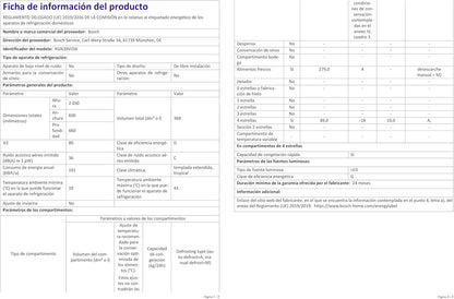 Home KGN39VIDA - Série | 4 Réfrigérateur Combiné Sans Installation, 203 Mm, Acier