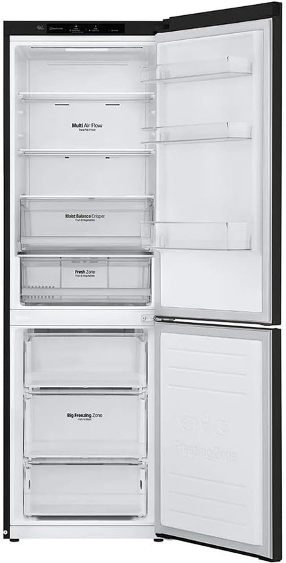 Réfrigérateurs Combinés 341L Froid Ventilé  59.5Cm E, GBB61BLJEN