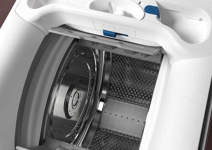 Perfectcare 700 Machine À Laver À Charge Par Le Haut, 6 Kg, EW7T363S, Classe B, Technologie Steamcare Et Sensicare, 890 X 400 X 600 Mm, Blanc
