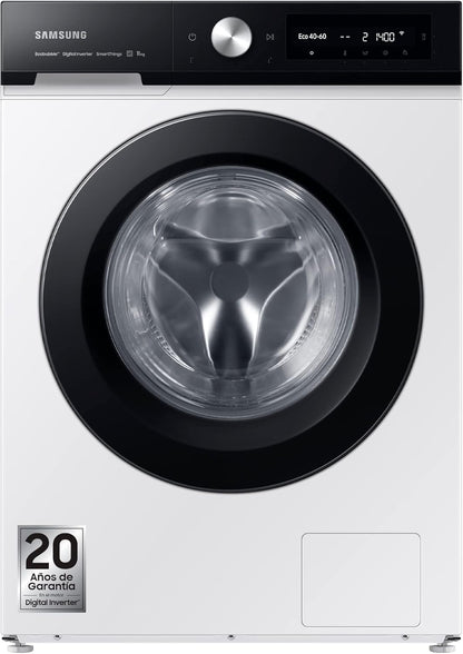 Machine À Laver Avec Technologie Spacemax™, 11 Kg, 1 400 Tr/Min, Efficacité Énergétique A, Intelligence Artificielle Et Smartthings™, AI Ecobubble, Doseur Automatique, Programmes De Vapeur,