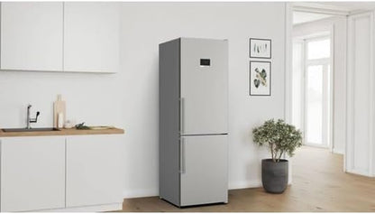 KGN367ICT - Série 4 Réfrigérateur Combiné Pose-Libre - 321 L - 186 X 60 (H X L) - Inox anti Trace De Doigts