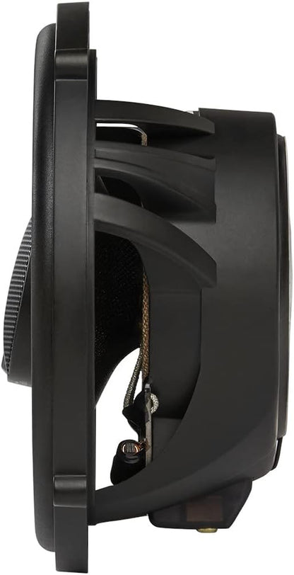 Stadium 62F 6.5 in / 16.5 Cm Haut-Parleur Coaxial 2 Voies Voiture | 85 W RMS / 255 W Max, 93 Db, 3 Ohm, 45 Hz-40 Khz Hi-Res - Woofer Fibre De Verre plus One - Tweeter Dôme Textile Edge-Driven